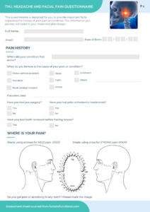 TMD Assessment Sheet