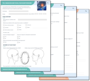 The TMJ Pain Assessment Tool